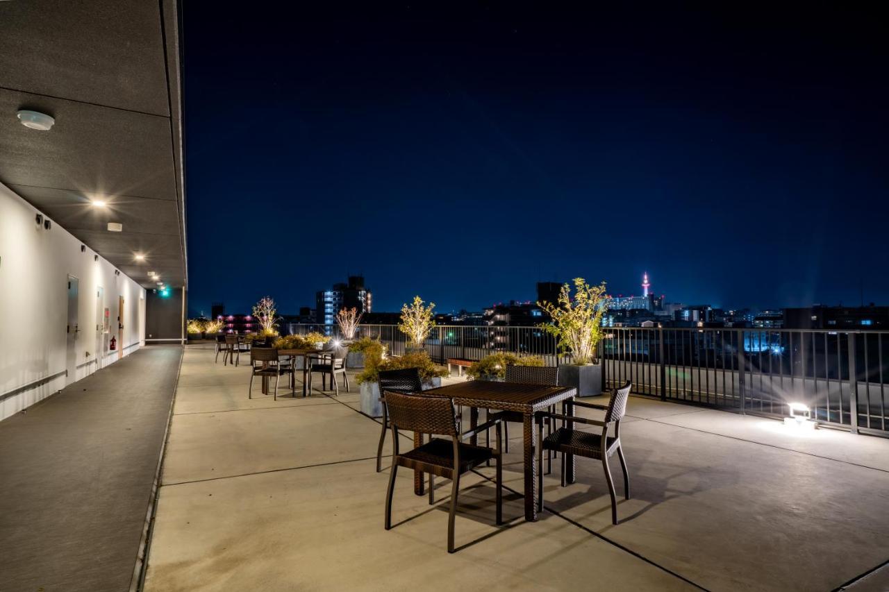 Randor Residential Hotel Kyoto Suites Eksteriør bilde Rooftop terrace